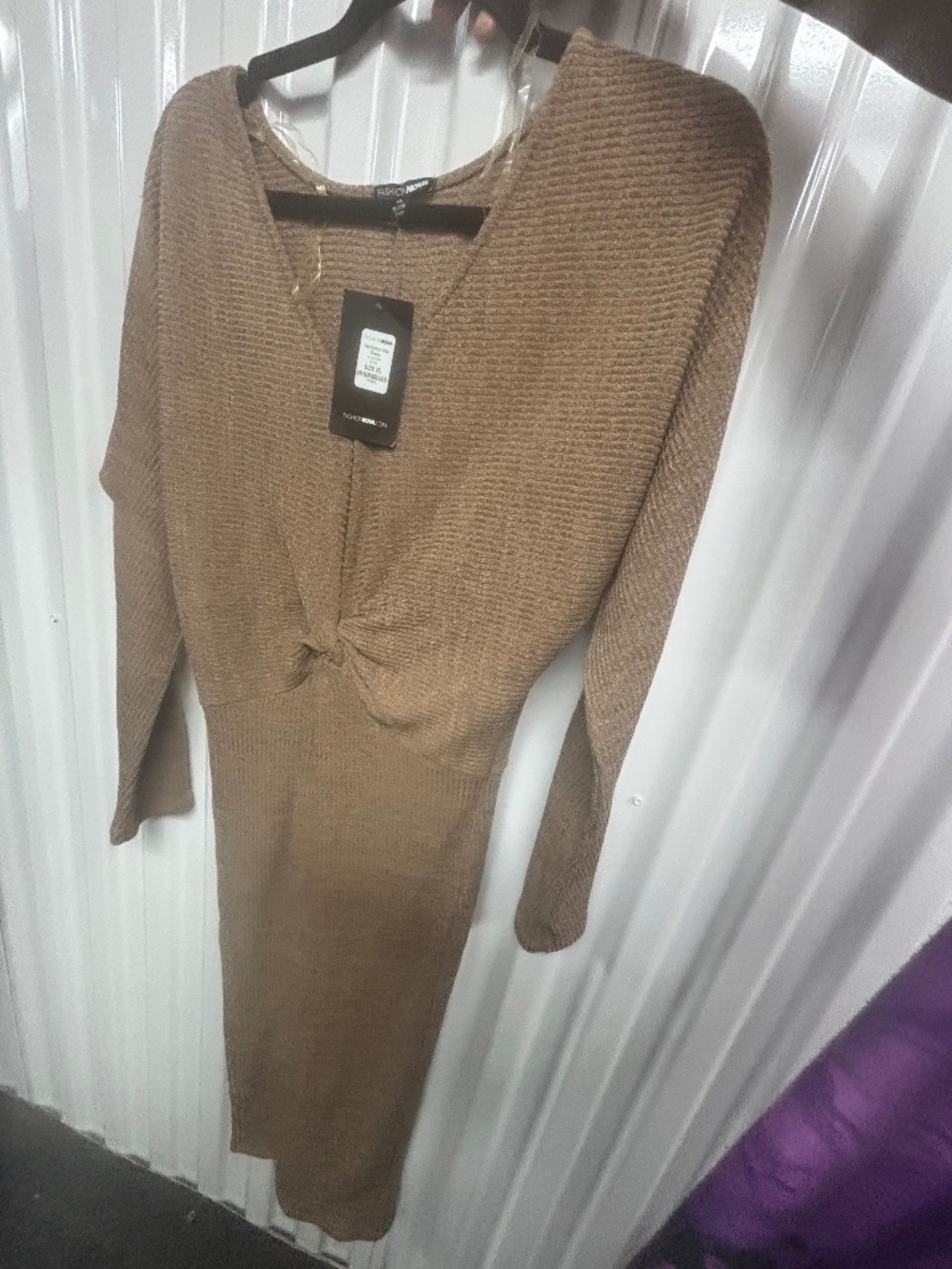 Women’s long sleeve midi dress